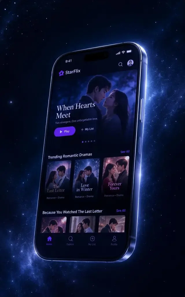 在线短剧成人APP - 唯美虐恋短剧免费观看 在线短剧成人APP界面展示